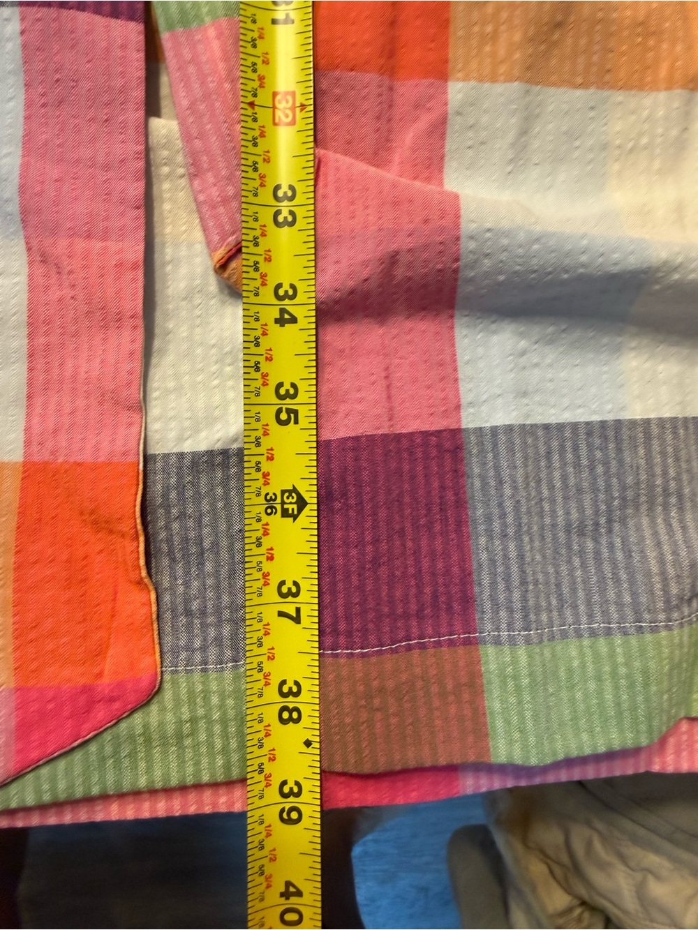 kate spade target Multicolor Plaid Midi Dress in Pink, Orange, Green, Purple - Picture 2 of 5